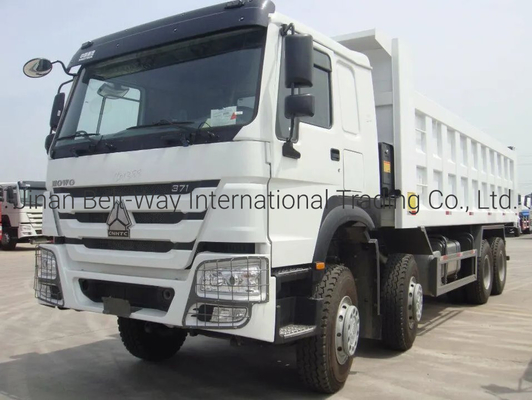 دست دوم 7.3m HOWO Diesel Dump Truck 8*4 371HP در زمان تحویل تخمین زده شده
