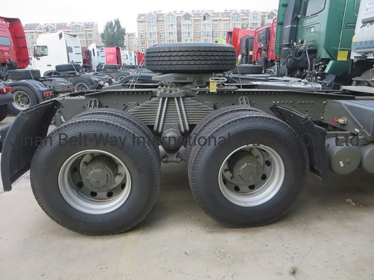 سینوتروک HOWO کامیون کشیدن استفاده شده 6X4 371-450HP کامیون تراکتور با گواهینامه تایر ISO