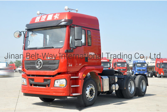 رقابتی استفاده شده Shacman 6 * 4 375HP F3000 Shacman سر کامیون با ظرفیت بار 21-30t