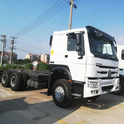 سینوتروک HOWO تراکتور سنگین استفاده شده کامیون سر تریلر 6*4 2018 371-375HP ISO تایید شده