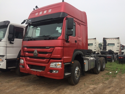 پرداخت های امن سینوتروک HOWO 6X4 تراکتور کامیون 371HP/420HP کامیون های سنگین چینی