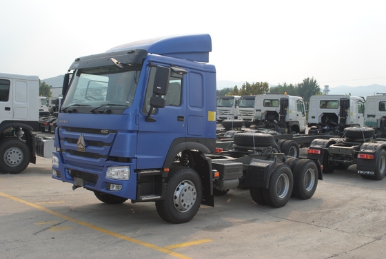 فروش کامیون تراکتور Sinotruk با استاندارد انتشار یورو 2 5600x2300x1500