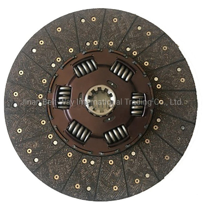 دیسک کلاچ سیاه Wg9725160390 برای قطعات جانبی کامیون Sinotruk HOWO