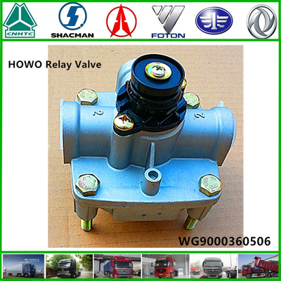 دریچه رله Wg9000360506 تولید شده توسط قطعات کامیون های سنگین برای HOWO