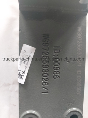 گیربکس پشتی موتور براکت برای Sinotruk HOWO قطعات کامیون Wg9725593016 Wg9725593026