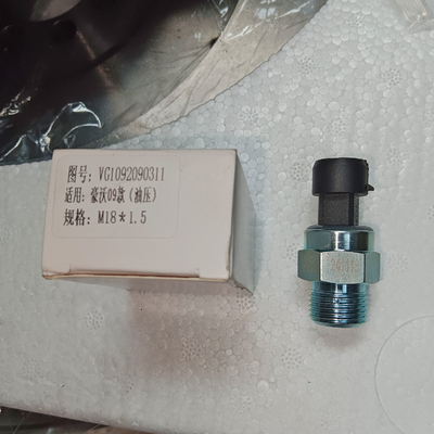 سینوتروک HOWO حسگر فشار روغن موتور کامیون Vg1092090311 برای Wd615/Wd618/Wp10/Wp12/D12