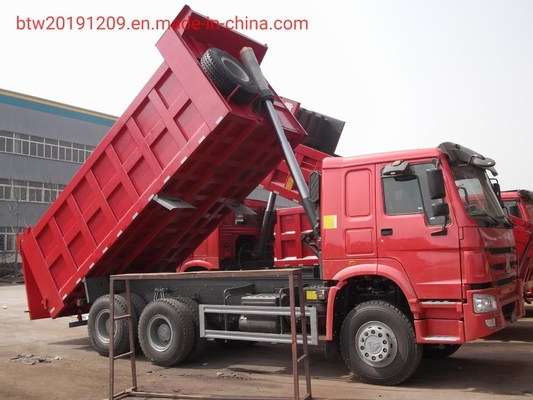 سبک بلند کردن جلویی 6X4 336 371 ترمپر سینوتراک HOWO ترمپر کامیون با ظرفیت بالا