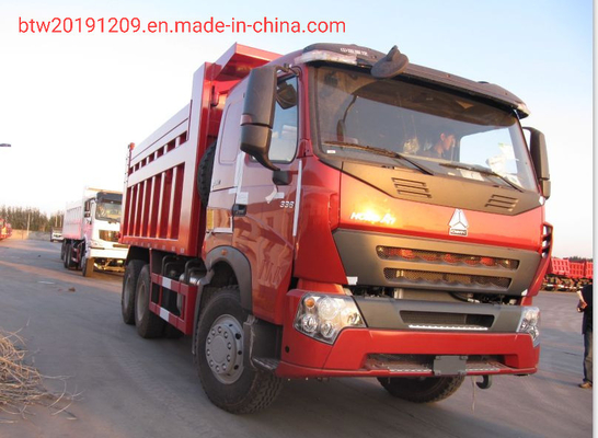 سبک بلند کردن جلویی 6X4 336 371 ترمپر سینوتراک HOWO ترمپر کامیون با ظرفیت بالا