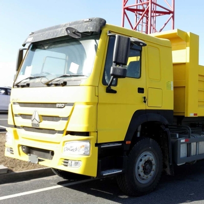 فروش مستقیم استفاده شده HOWO کامیون زباله کامیون 6X4 سینوتروک 371HP 375HP پرداخت های امن