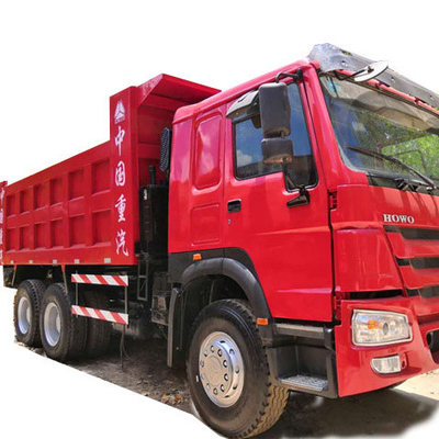 سینوتروک 10 چرخ 6X4 371HP و استفاده شده HOWO کامپری با طراحی لاستیک بدون لوله