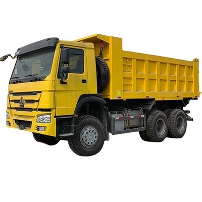 سینوتروک 10 چرخ 6X4 371HP و استفاده شده HOWO کامپری با طراحی لاستیک بدون لوله