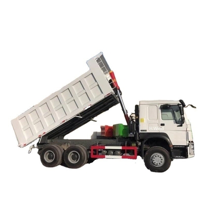 سینوتروک 10 چرخ 6X4 371HP و استفاده شده HOWO کامپری با طراحی لاستیک بدون لوله