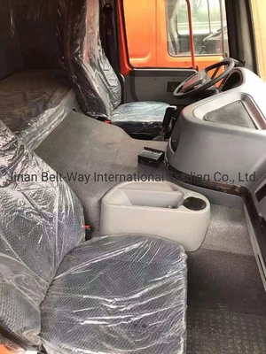 سینوتروک HOWO کامیون استفاده شده تپپر دامپر تپ 6 * 4 30 تن یورو 2 دیزل 375HP با 1