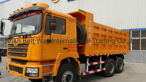 کامیون ف 3000 مستحکم استفاده شده شاکمن با موتور ویچای 380HP و 6 * 4 نوع رانندگی