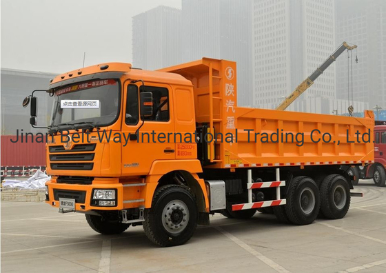 کامیون ف 3000 مستحکم استفاده شده شاکمن با موتور ویچای 380HP و 6 * 4 نوع رانندگی