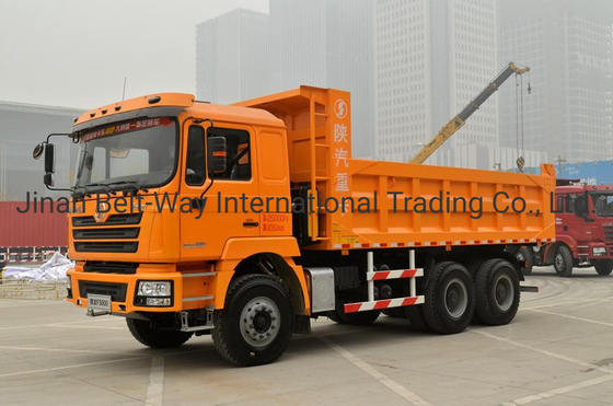 Shacman F2000 F3000 Euro2 کامیون استفاده شده با لاستیک های بدون لوله و پس از دفع