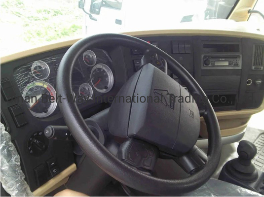 موتور 6 سیلندر 375HP سنگین وظیفه دامپ دامپر Tipper HOWO کامیون ماشین آلات ساختمانی