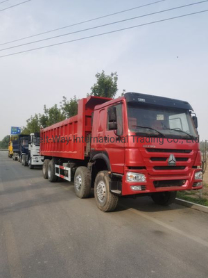 نوع کامیون کامیون استفاده شده HOWO Shacman/8*4 371HP 350HP برای نیازهای حمل و نقل