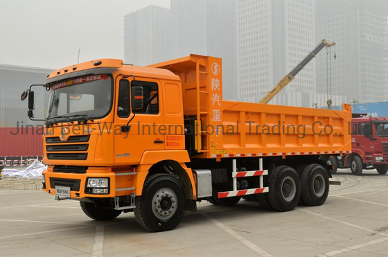 کامیون استفاده شده Shacman 350HP Shacman F3000 کامیون 25 تن با استاندارد انتشار یورو 2