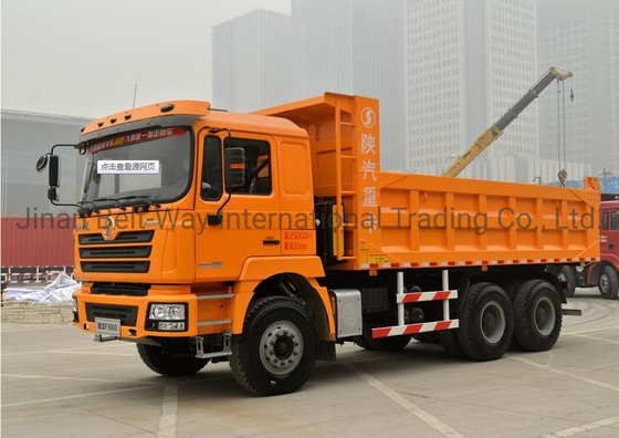 کامیون استفاده شده Shacman 350HP Shacman F3000 کامیون 25 تن با استاندارد انتشار یورو 2