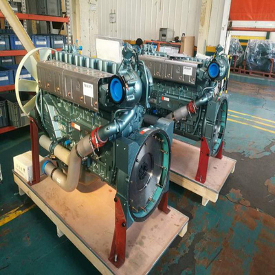 Sinotruck HOWO موتور استفاده شده Wd615.47 D12.42 D10.38 برای کامیون بتنی تراکتور