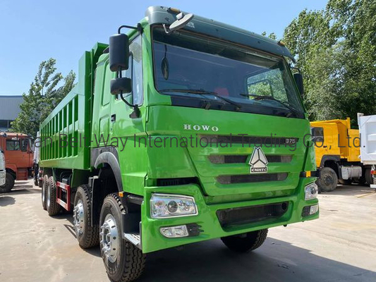 6.8m 7.3m 30ton Sinotruk کار سنگین استفاده شده 8*4 HOWO کامیون زباله کش