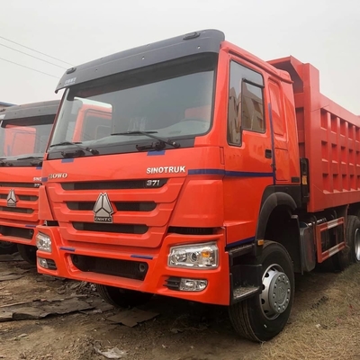 گواهینامه ایزو 10 چرخ 6*4 Sinotruck HOWO کامیون زباله 10 تایر کامیون 30 تن