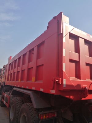 6 × 4 چرخ ران Sinotruk HOWO Shancman FAW کامیون های زباله ریخته گری با ظرفیت بارگذاری بالا