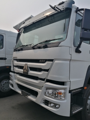 6 × 4 چرخ ران Sinotruk HOWO Shancman FAW کامیون های زباله ریخته گری با ظرفیت بارگذاری بالا