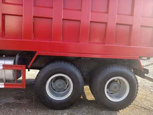 351-450hp قدرت اسب Sinotruk HOWO 336-380HP کامیون تپ با ظرفیت موتور> 8L