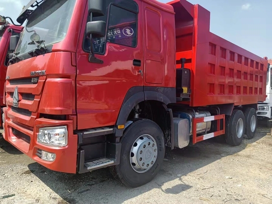 طراحی لاستیک بدون لوله سینوتروک HOWO 336-380HP کامیون های زباله با قدرت 351-450 اسب