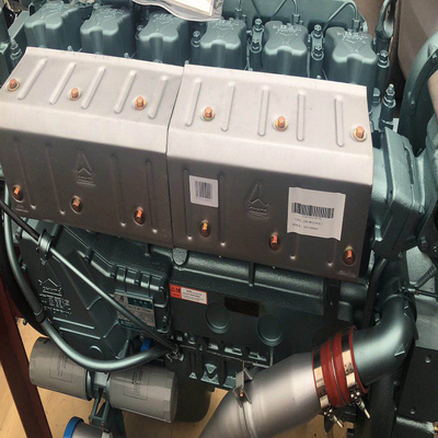 مجموعه موتور HOWO با روشنایی الکتریکی برای کامیون های سنگینwd615.47 و آماده حمل