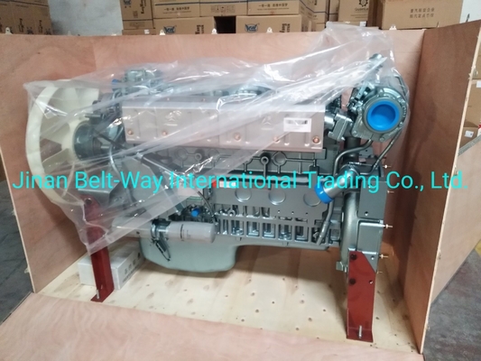 قطعات کامیون های استاندارد سیاه سینوتروک HOWO Wd615.47 موتور دیزل به طور کامل Hw47070107