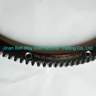 سیاست بازپرداخت سیستم ترمز Sinotruk HOWO Truck Flywheel Ring Gear 612600020208