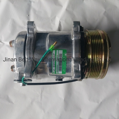 قطعات دستگاه فرمان 100٪ آزمایش شده HOWO کامپرسور تهویه مطبوع کامیون 107A270781A 1014L5