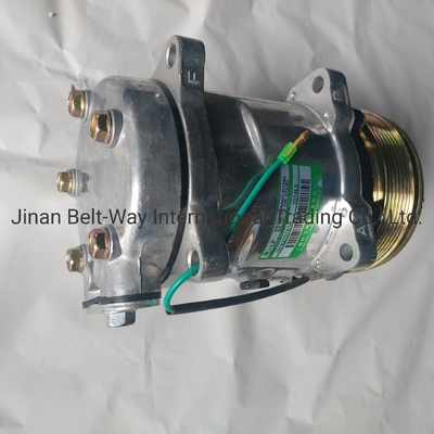 قطعات دستگاه فرمان 100٪ آزمایش شده HOWO کامپرسور تهویه مطبوع کامیون 107A270781A 1014L5