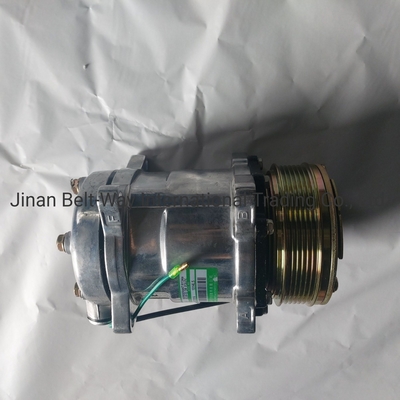 قطعات دستگاه فرمان 100٪ آزمایش شده HOWO کامپرسور تهویه مطبوع کامیون 107A270781A 1014L5