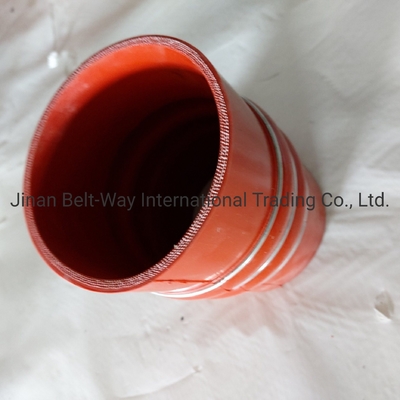 دلار پرداخت پشتیبانی شده Sinotruk HOWO قطعات کامیون Intercooler Outlet Hose Wg9719530108
