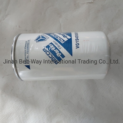 Sinotruk HOWO قطعات معدنی کامیون فیلترهای سوخت Vg1540080110 برای نیازهای موتور استاندارد