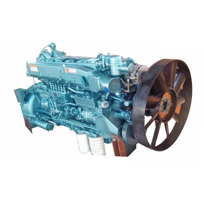 371HP/273kw حداکثر قدرت اسب بخار سینوتروک خنک شده با آب موتور کامیون هوو برای وسایل نقلیه