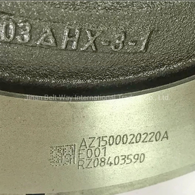 HOWO قطعات معدنی موتور کامیون مونتاژ چرخ فلوی Az1500020220 دستگاه فرمان برای 30 کیلوگرم