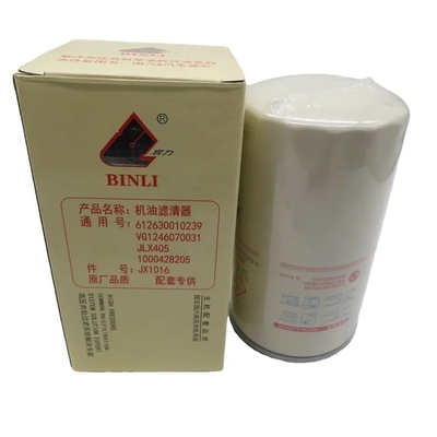 Vg1246070031 Sinotruk HOWO بسته فیلتر روغن کامیون ضایعات اندازه 30.00cm * 20.00cm * 2.00cm