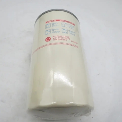 عنصر فیلتر روغن موتور Vg1246070031 برای موتور استاندارد قطعات کامیون HOWO A7