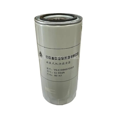 بازار اصلی جنوب آسیا Vg61000070005 فیلتر روغن کامیون زباله برای Cnhtc Sino HOWO 371HP